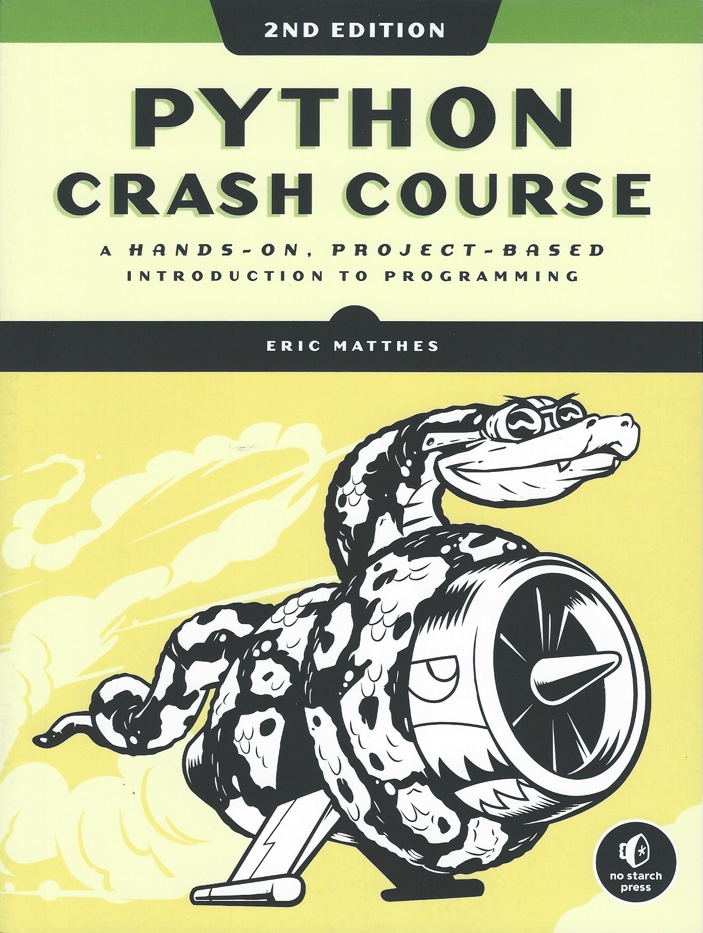 Python Crash Course Front Cover